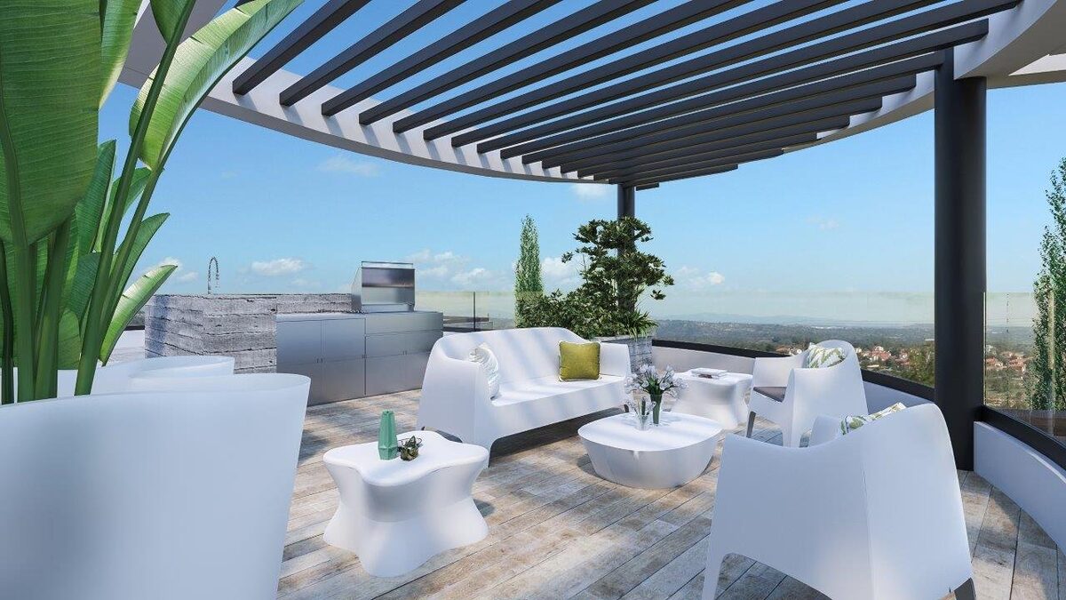 Apartment with 2 bedrooms, 90.00m² in panthea, Cyprus [ID: 0602-4121]