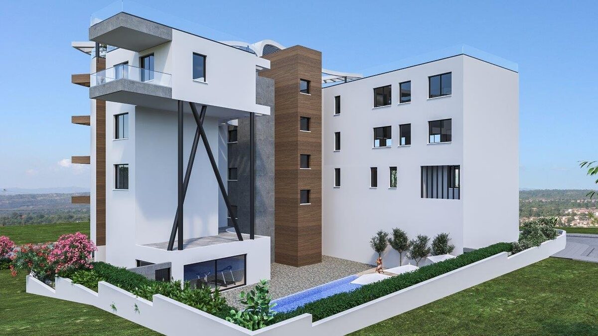 Apartment with 2 bedrooms, 90.00m² in panthea, Cyprus [ID: 0602-4122]