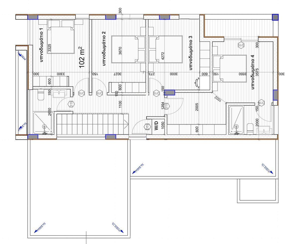 Вілла з 4 спальнями, 201.00м² в aradippou, Кіпр [ID: 0602-4353]