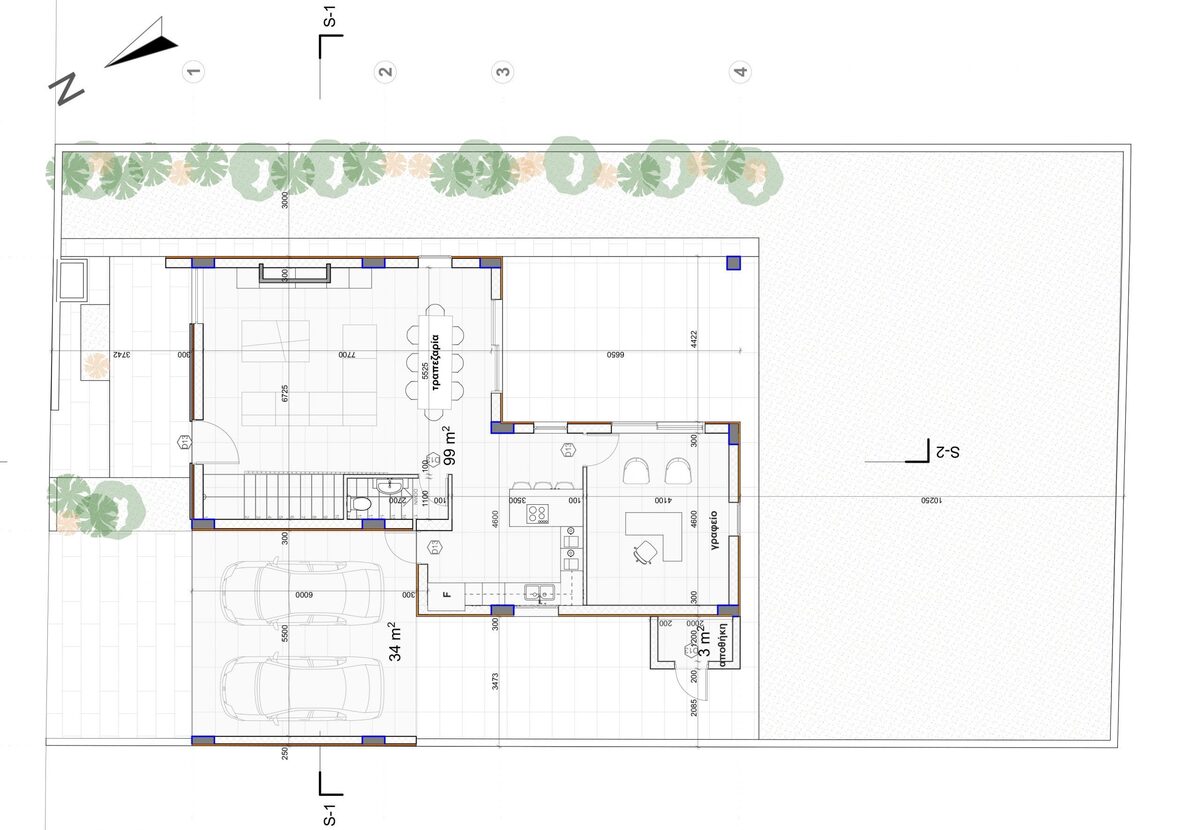 Вілла з 4 спальнями, 201.00м² в aradippou, Кіпр [ID: 0602-4353]