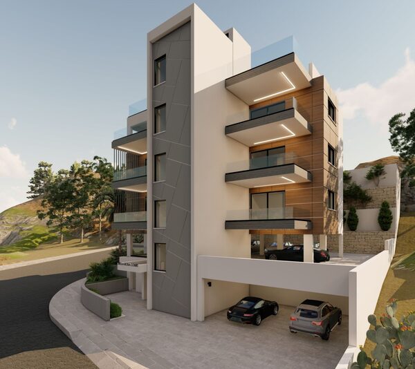 Penthouse w agia-fyla, Cypr, 95.00m² - obraz 3