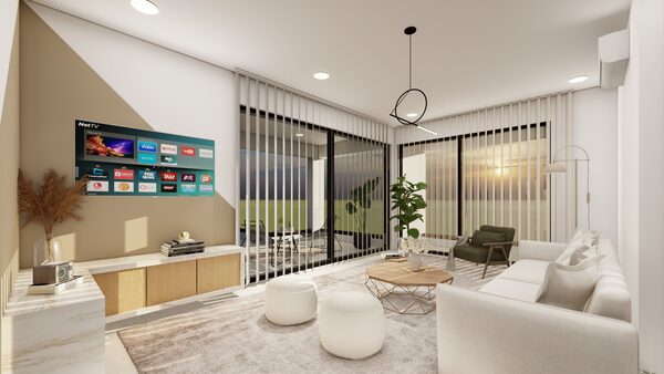Penthouse w agia-fyla, Cypr, 95.00m² - obraz 7