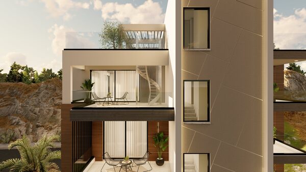 Penthouse w agia-fyla, Cypr, 95.00m² - obraz 5