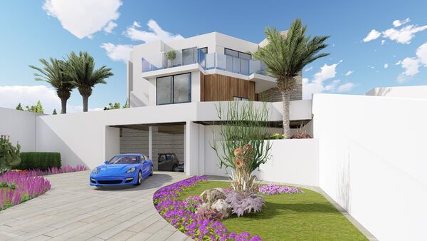 houses в pegeia, Кипр, 355.00м² - изображение 9
