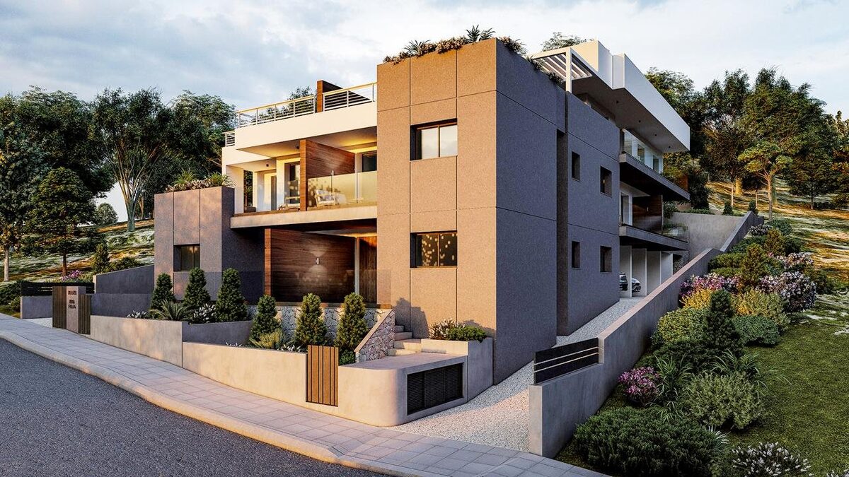 Apartament z 2 sypialniami, 85.00m² w agia-fyla, Cypr [ID: 0602-4827]