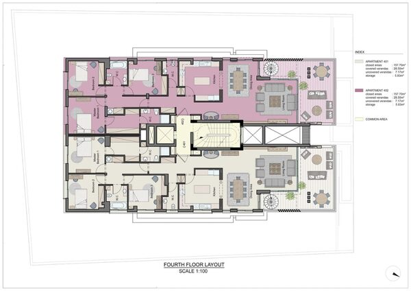 Пентхаус в neapolis, Кіпр, 158.00м² - зображення 8