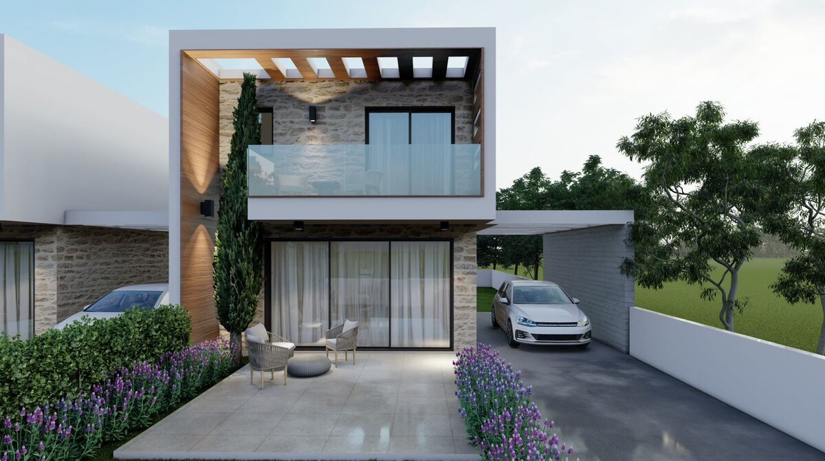 houses с 3 спальнями, 165.00м² в agia-marinouda, Кипр [ID: 0602-4849]