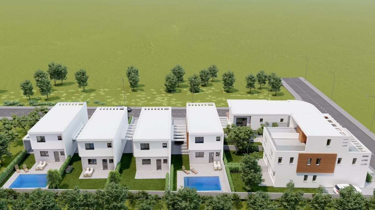 houses с 3 спальнями, 165.00м² в agia-marinouda, Кипр [ID: 0602-4849]