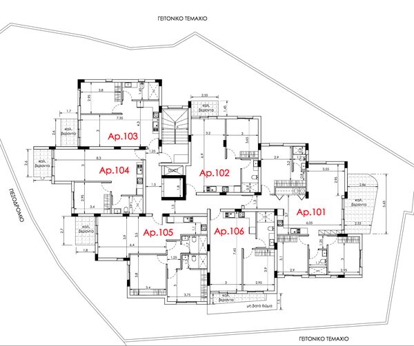 Квартира в trachoni, Кіпр, 55.00м² - зображення 4