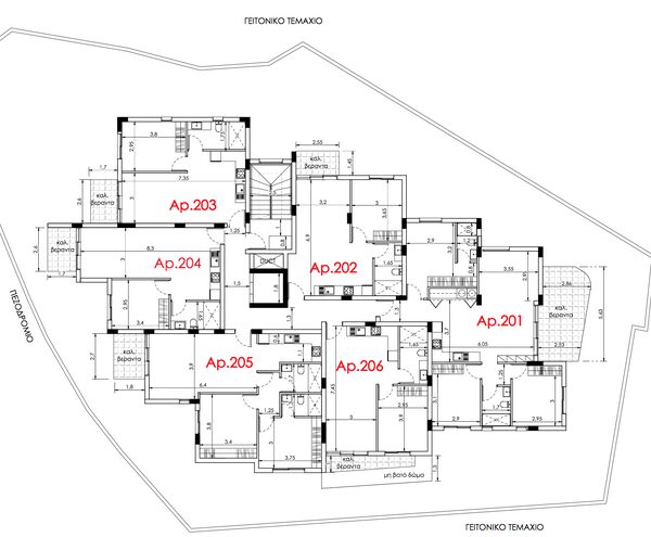 Квартира в trachoni, Кіпр, 55.00м² - зображення 4