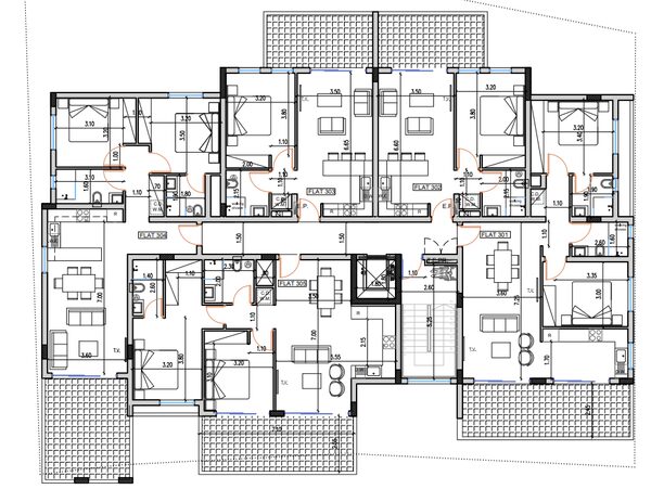 Квартира в tsakilero, Кипр, 82.00м² - изображение 3