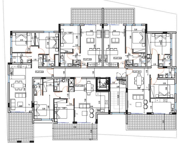 Квартира в tsakilero, Кипр, 82.00м² - изображение 4