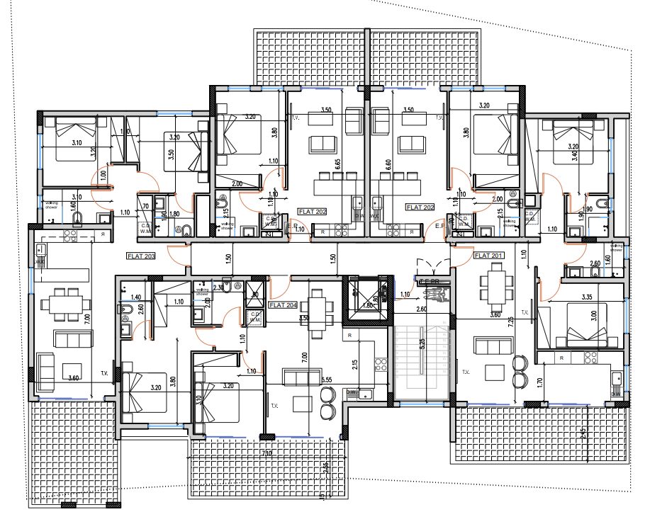 Пентхаус с 3 спальнями, 115.00м² в tsakilero, Кипр [ID: 0602-5367]