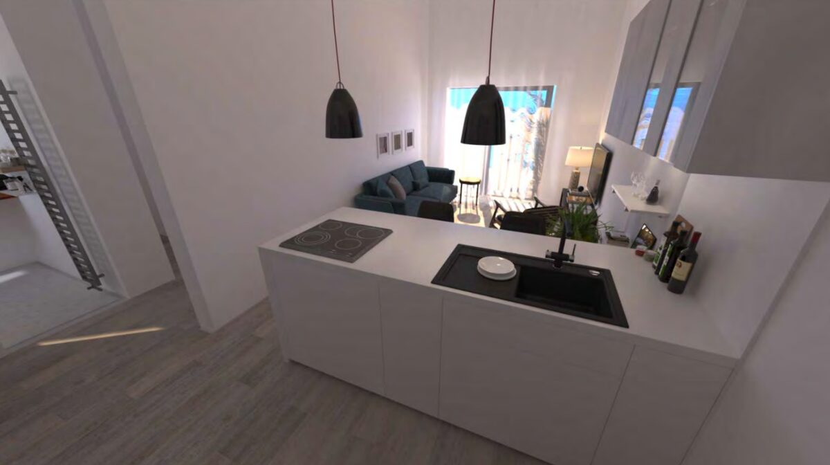 Пентхаус з 1 спальнею, 52.00м² в pyla, Кіпр [ID: 0602-5442]