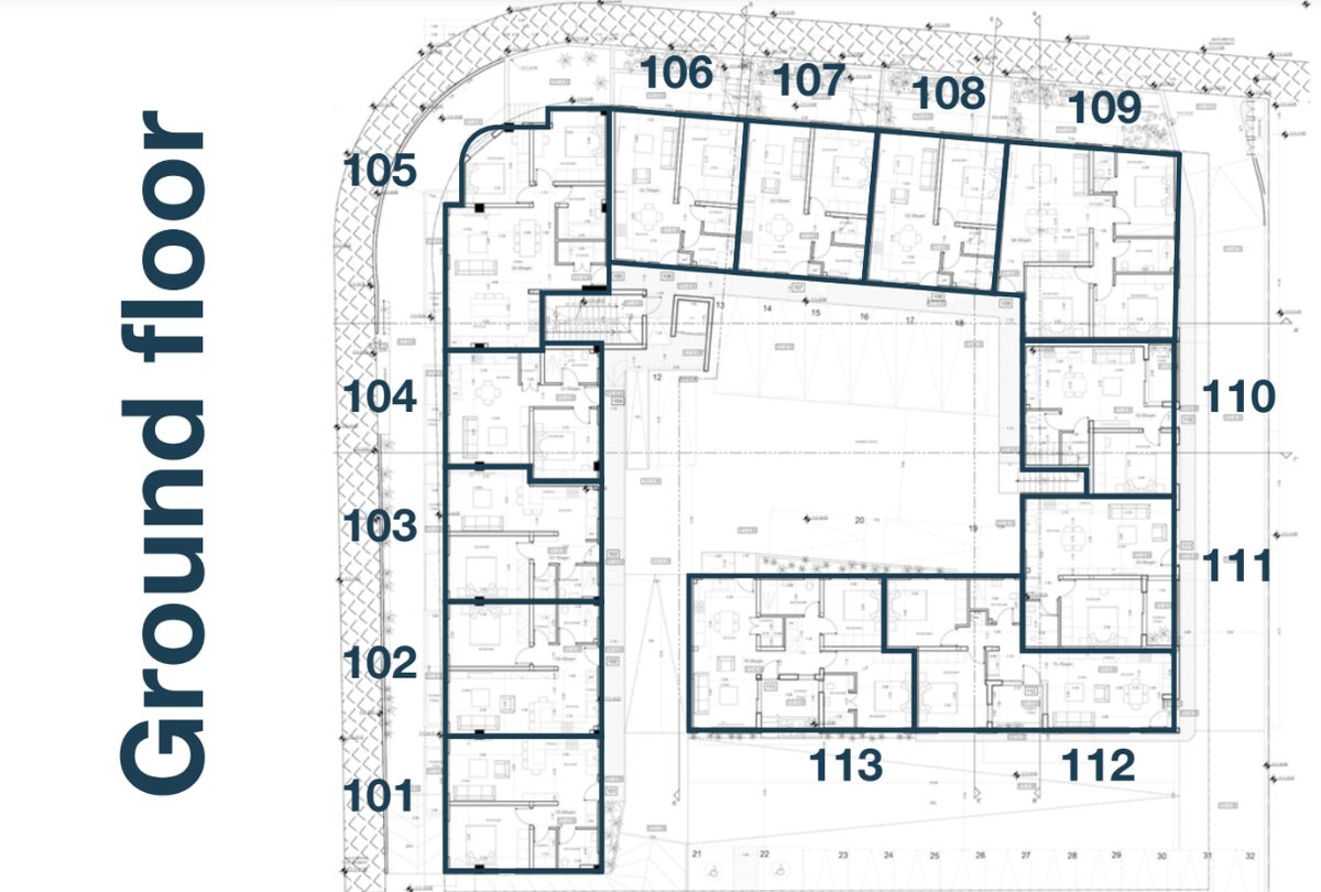Пентхаус з 1 спальнею, 49.00м² в pyla, Кіпр [ID: 0602-5443]