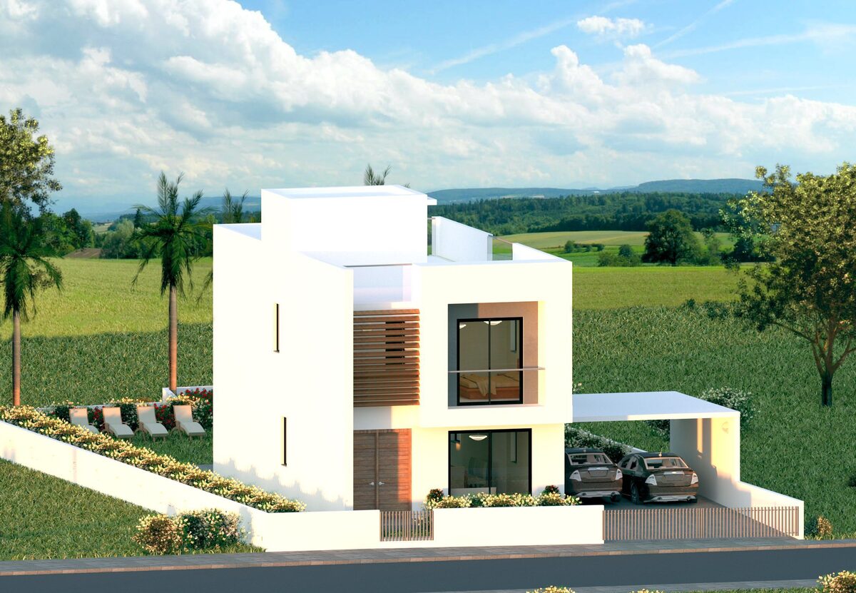 houses з 3 спальнями, 169.00м² в dromolaxia, Кіпр [ID: 0602-5641]