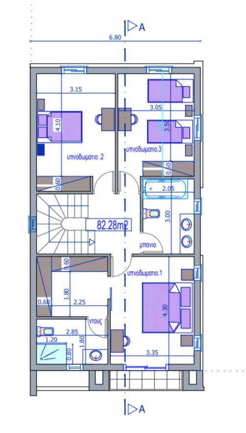 houses in dromolaxia, Cyprus, 169.00m² - image 2
