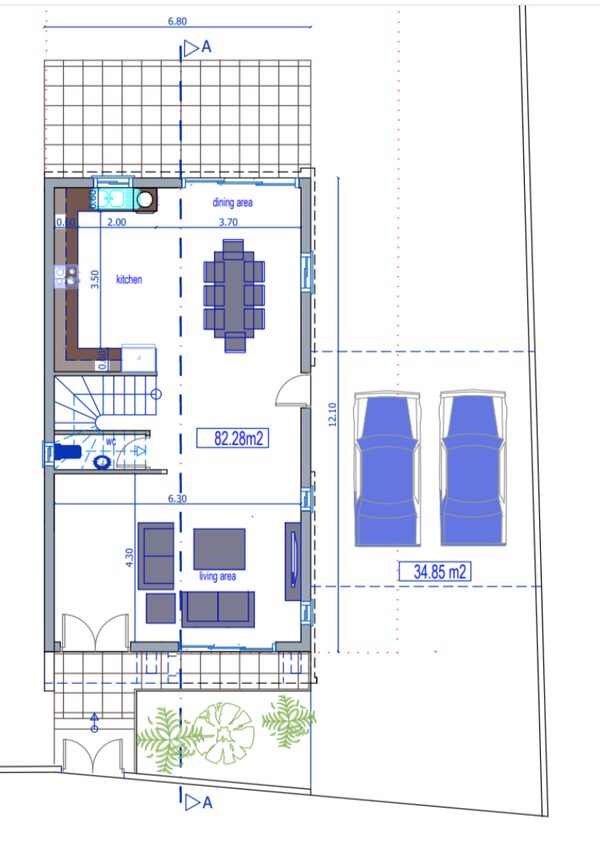 houses in dromolaxia, Cyprus, 169.00m² - image 3