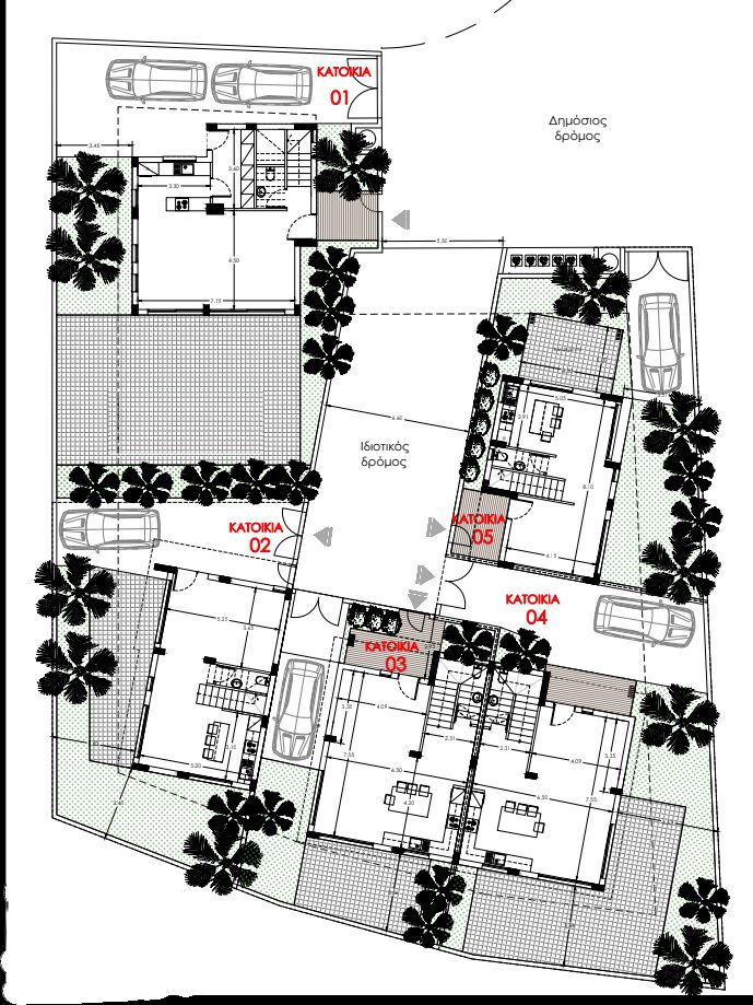 houses with 3 bedrooms in ypsonas, Cyprus [ID: 0602-6044]