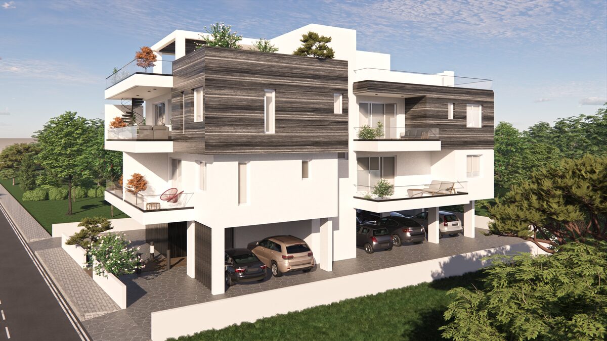 Penthouse with 2 bedrooms, 85.00m² in livadia, Cyprus [ID: 0602-6338]