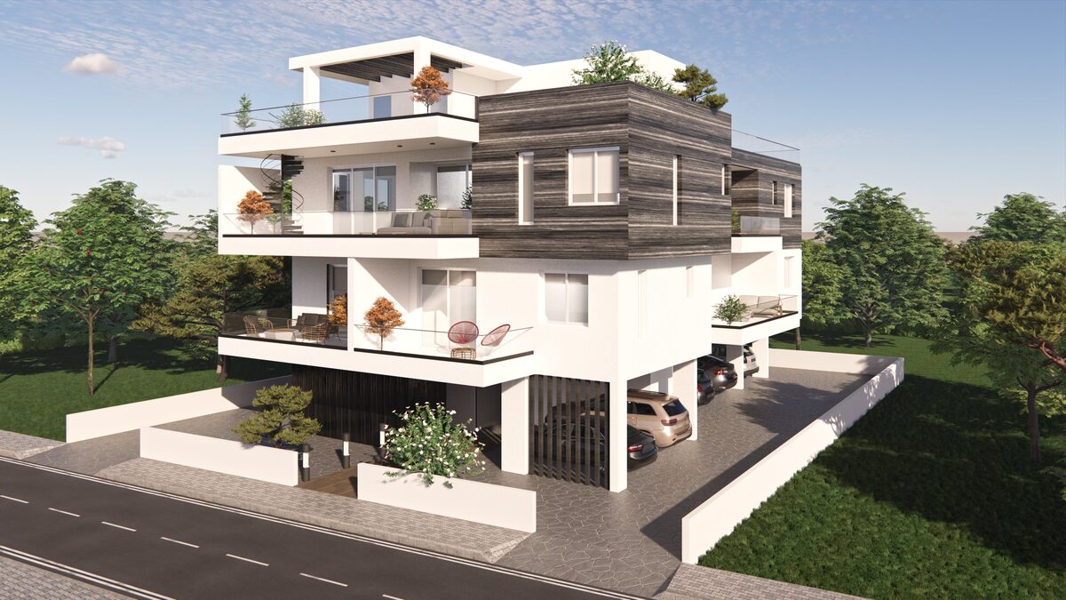 Penthouse with 2 bedrooms, 85.00m² in livadia, Cyprus [ID: 0602-6338]