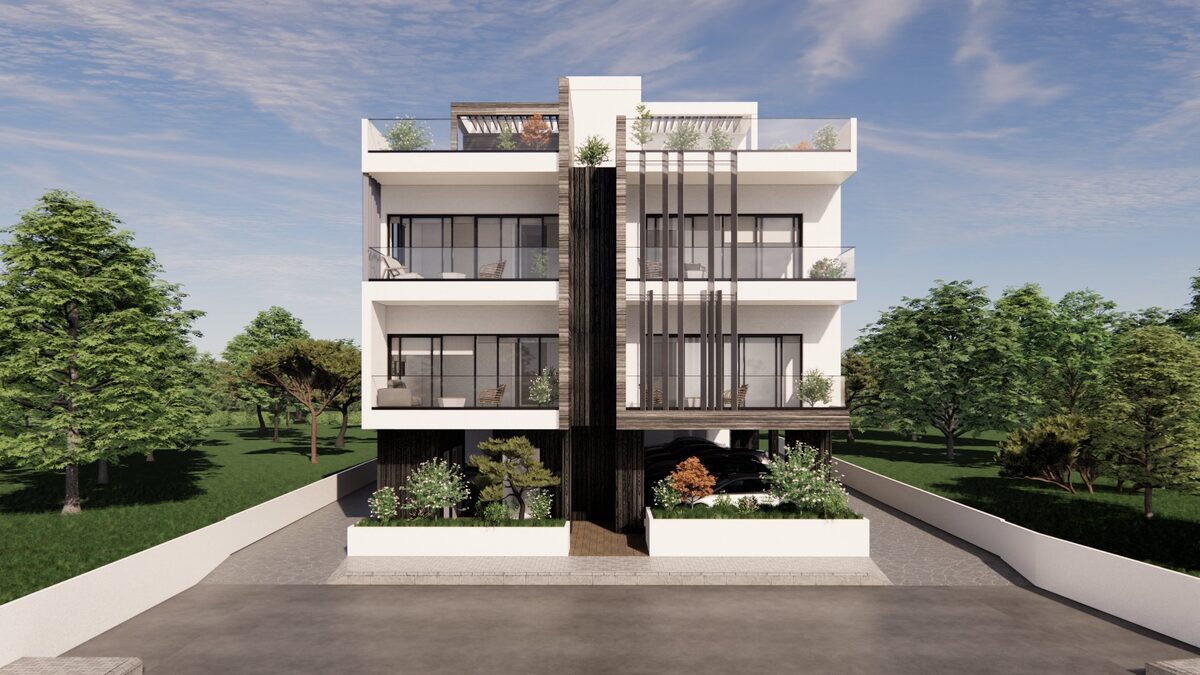 Penthouse with 1 bedroom, 51.00m² in livadia, Cyprus [ID: 0602-6343]