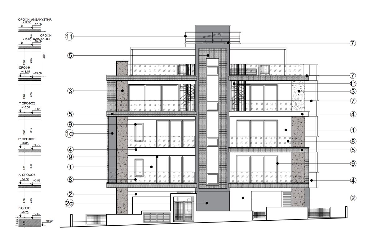 Penthouse with 2 bedrooms, 80.00m² in petrou-kai-pavlou, Cyprus [ID: 0602-6362]