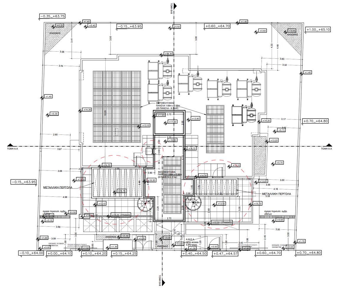 Penthouse with 2 bedrooms, 80.00m² in petrou-kai-pavlou, Cyprus [ID: 0602-6362]