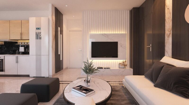 Penthouse z 2 sypialniami, 78.00m² w ypsonas, Cypr [ID: 0602-6441]