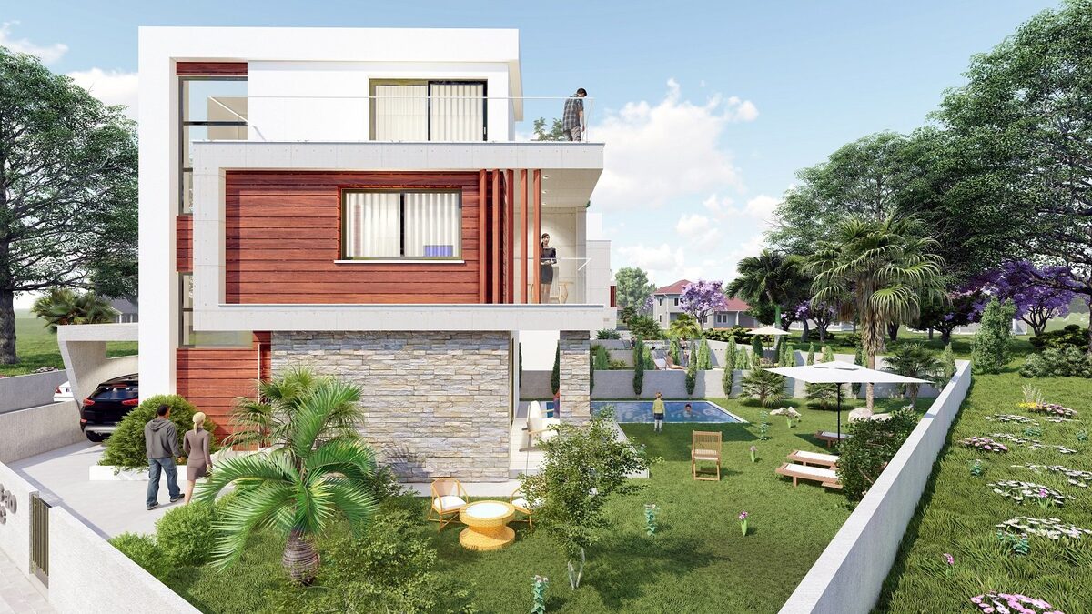 Вілла з 4 спальнями, 152.00м² в agios-tychon, Кіпр [ID: 0602-6483]