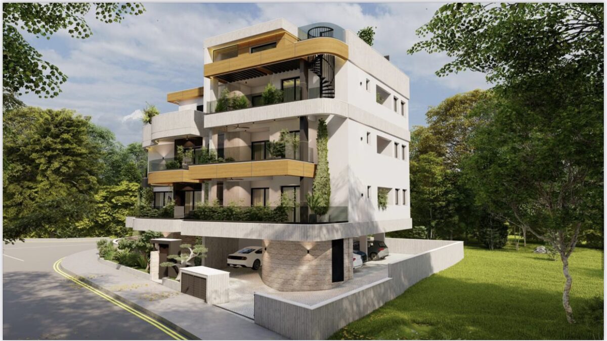 Penthouse with 2 bedrooms, 74.00m² in agios-athanasios, Cyprus [ID: 0602-6592]