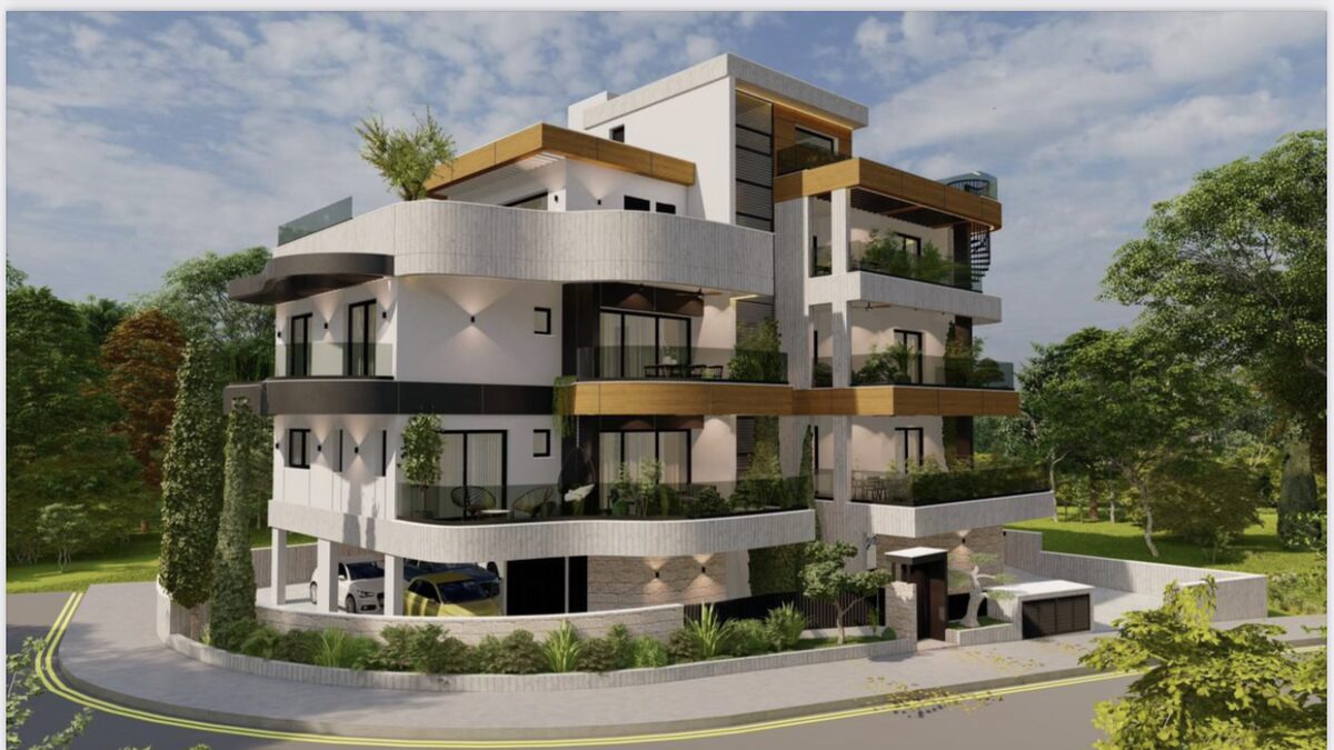 Penthouse with 2 bedrooms, 74.00m² in agios-athanasios, Cyprus [ID: 0602-6592]