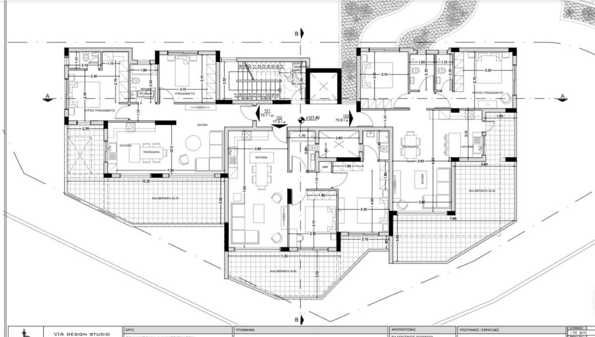 Пентхаус с 3 спальнями, 120.00м² в agios-athanasios, Кипр [ID: 0602-6644]