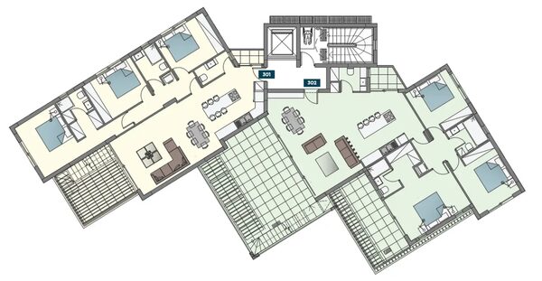 Пентхаус в germasogeia, Кіпр, 128.00м² - зображення 16