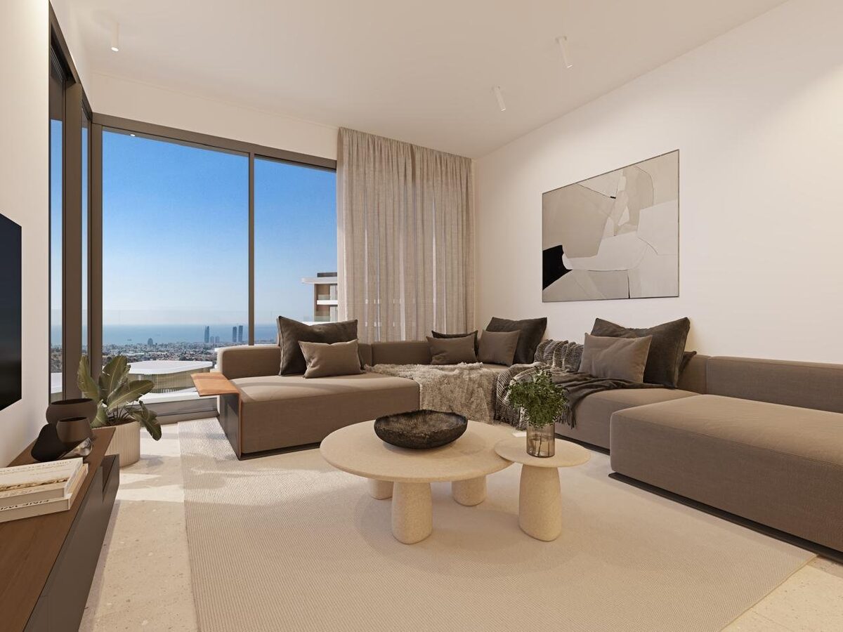 Квартира с 1 спальней, 56.00м² в agios-athanasios, Кипр [ID: 0602-6755]