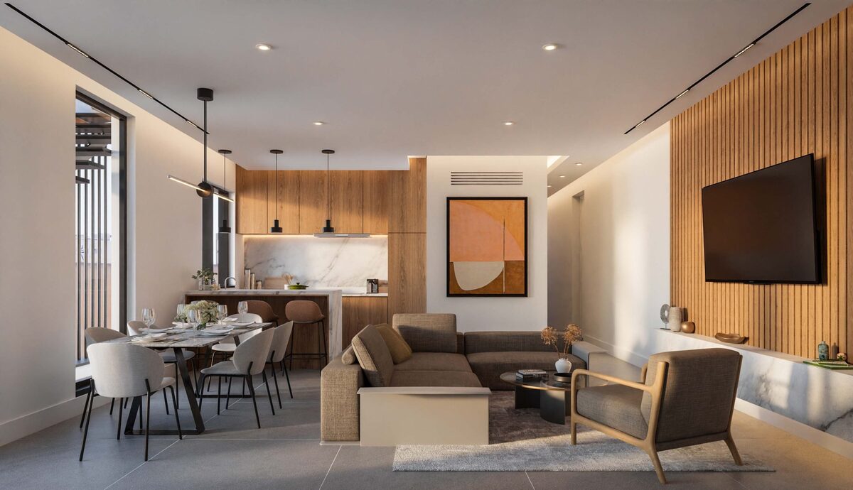 Пентхаус з 3 спальнями, 107.00м² в agios-nicolaos, Кіпр [ID: 0602-6868]