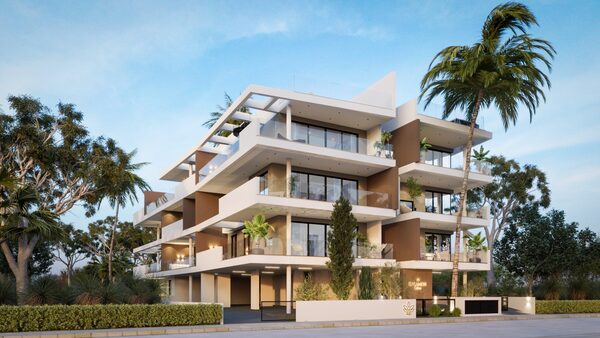 Апартаменты — Aradippou, Larnaca, Кипр ID 0602-6895