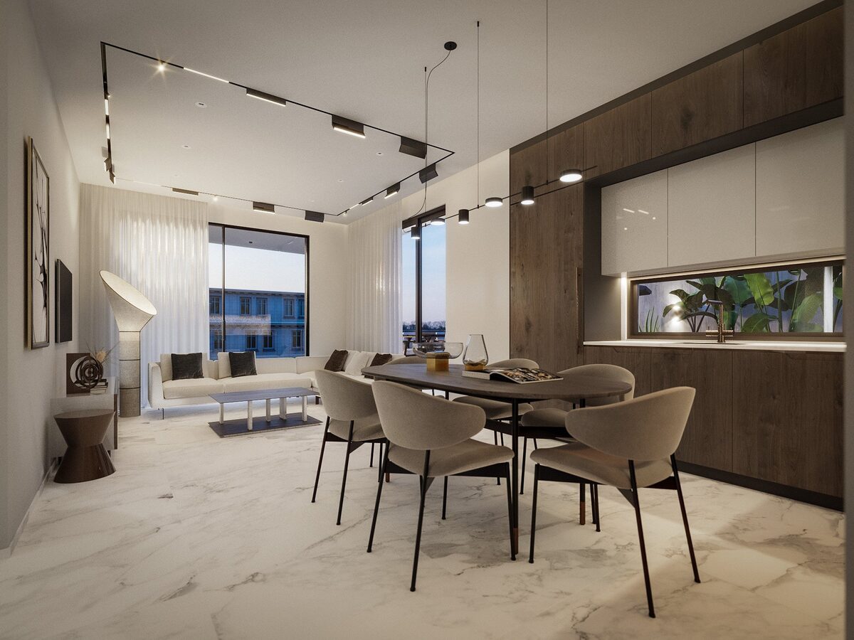 Квартира с 2 спальнями, 80.00м² в aradippou, Кипр [ID: 0602-6895]