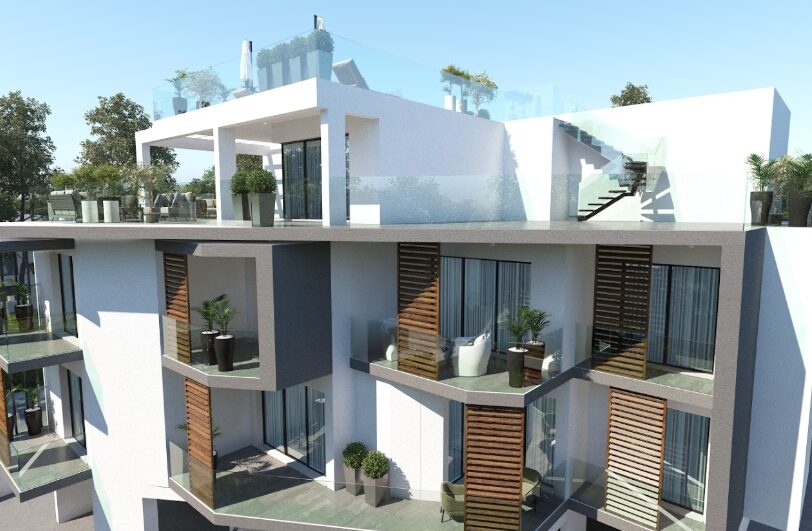 Penthouse z 3 sypialniami, 133.00m² w agios-athanasios, Cypr [ID: 0602-7141]