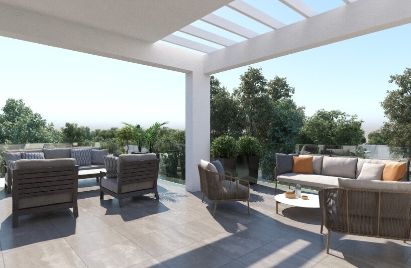 Penthouse z 3 sypialniami, 133.00m² w agios-athanasios, Cypr [ID: 0602-7141]