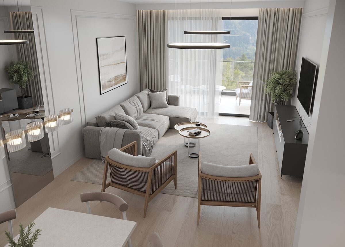 Apartment with 1 bedroom, 56.00m² in mesa-geitonia, Cyprus [ID: 0602-7283]