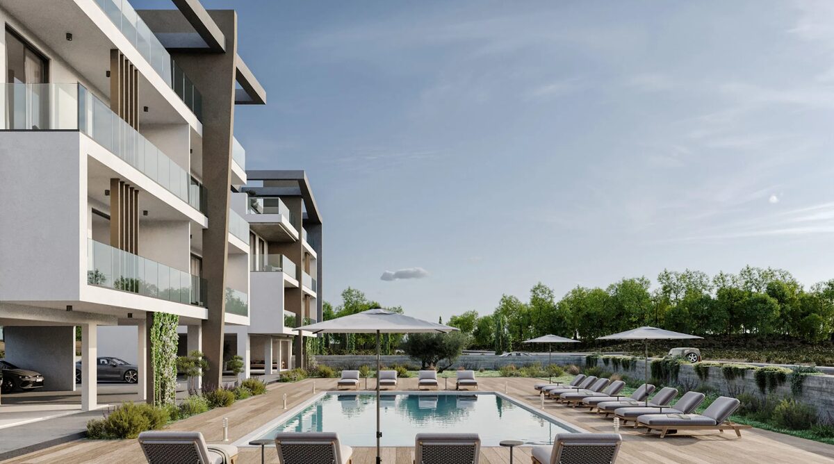 Apartament z 2 sypialniami, 81.00m² w geroskipou, Cypr [ID: 0602-7425]