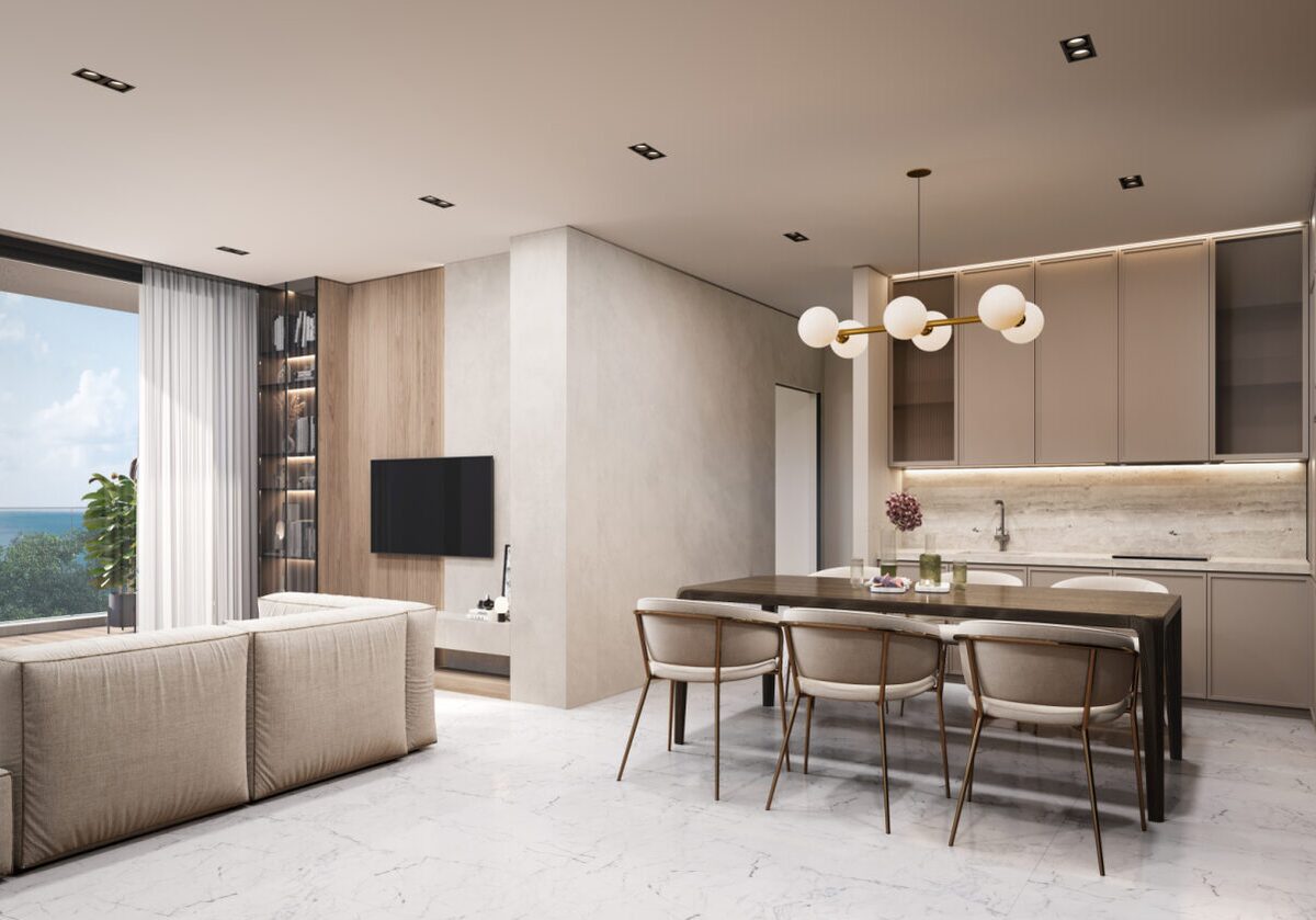 Penthouse with 2 bedrooms, 104.00m² in geroskipou, Cyprus [ID: 0602-7770]