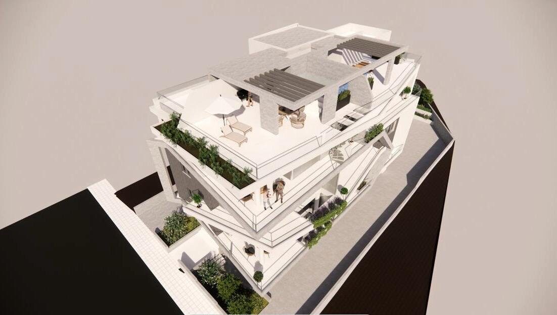 Пентхаус з 3 спальнями, 110.00м² в agios-athanasios, Кіпр [ID: 0602-7881]