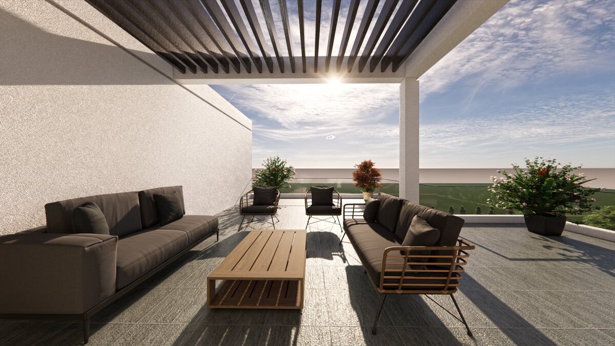 Penthouse z 3 sypialniami, 80.00m² w aradippou, Cypr [ID: 0602-7886]