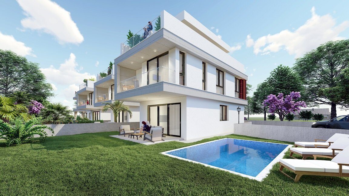 Вилла с 4 спальнями, 176.00м² в agios-tychon, Кипр [ID: 0602-23061]