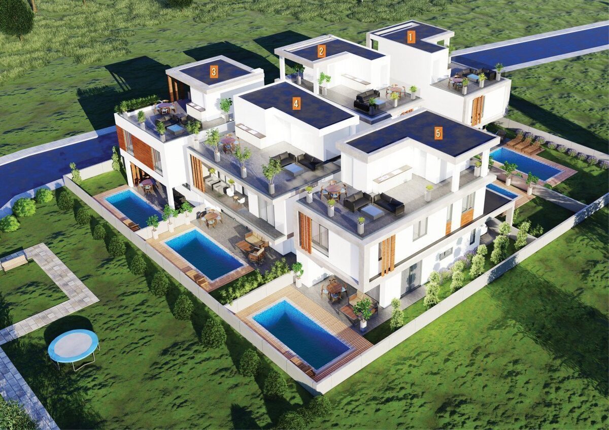 houses з 3 спальнями в livadia, Кіпр [ID: 0602-34385]