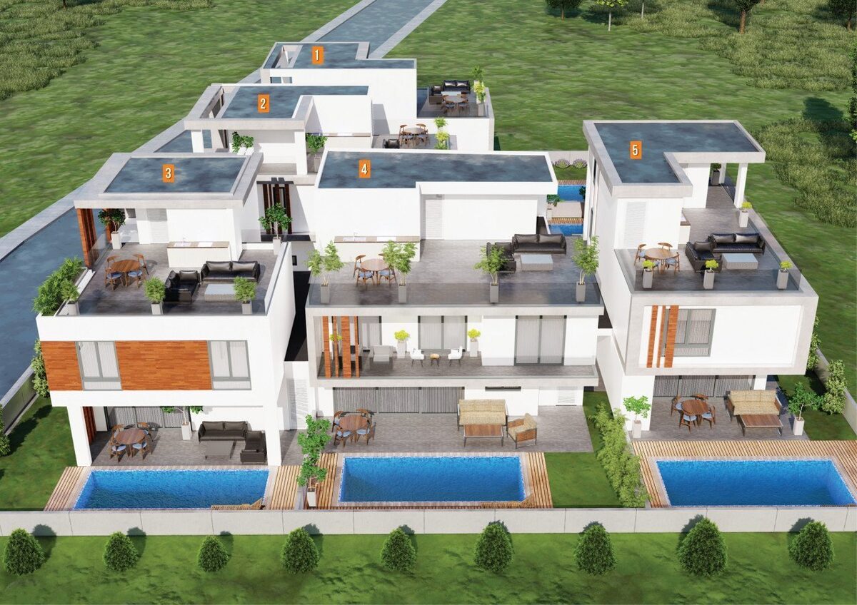 houses з 3 спальнями в livadia, Кіпр [ID: 0602-34385]