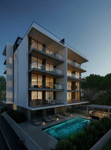 Kawalerka w potamos-germasogeias, Cypr, 47.00m²