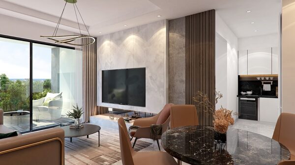 Apartament w oroklini, Cypr, 50.00m² - obraz 15